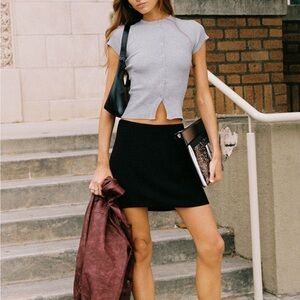 Princess Polly women’s  black mini skirt